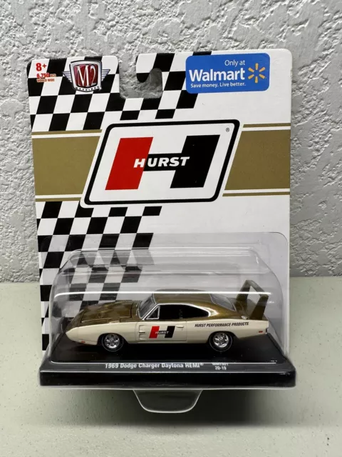 2020 M2 Machines Walmart Hurst 1969 Dodge Charger Daytona New