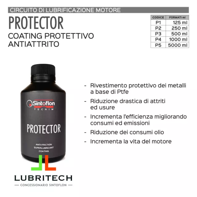 Sintoflon E.T. ( ET ) 250 ml. + PROTECTOR 250 ml. ENGINE TREATMENT kit completo 3