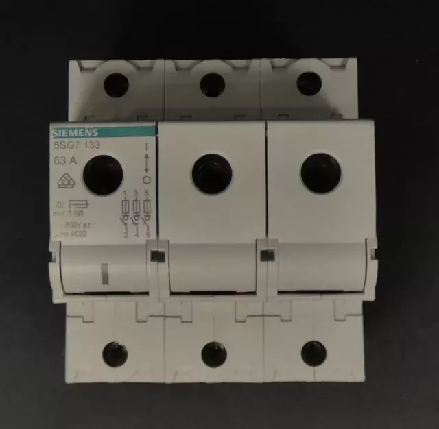 SIEMENS 5SG7 133 Lasttrennschalter | 63A | 400V~ | 3 polig