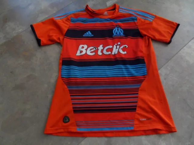 Maillot Adidas Entrainement Olympique De Marseille Om Saison 2011 Vintage