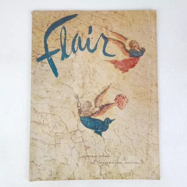 Flair Magazine December 1950 Christmas Giving Elizabeth Bowen James Michener