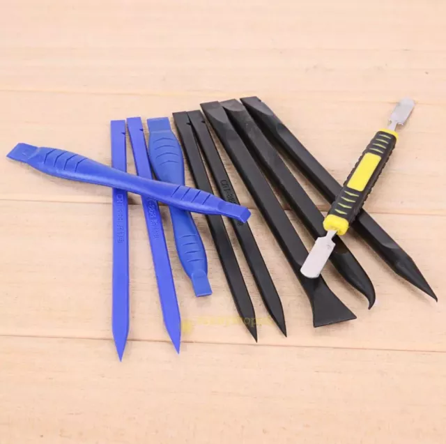 Smart Phone Repair Metal Opening Pry Tool Set Plastic Spudger sticks Bar iPhone7