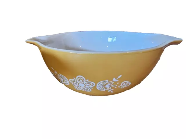 Pyrex Butterfly Gold Cinderella Mixing Bowl Set of 4 Nesting 441 442 443 444