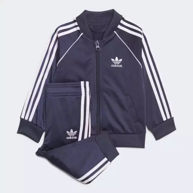 Adidas originals linear sales overhead tracksuit infant