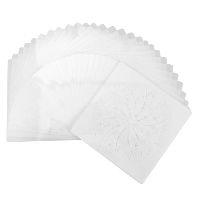 36 Pcs Flower Drawing Stencils Reusable Painting Templates Mandala Stippling