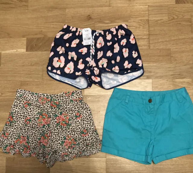 GIRLS NEXT SHORTS Bundle Age 10 Years Sporty Pretty New With Tags And Without