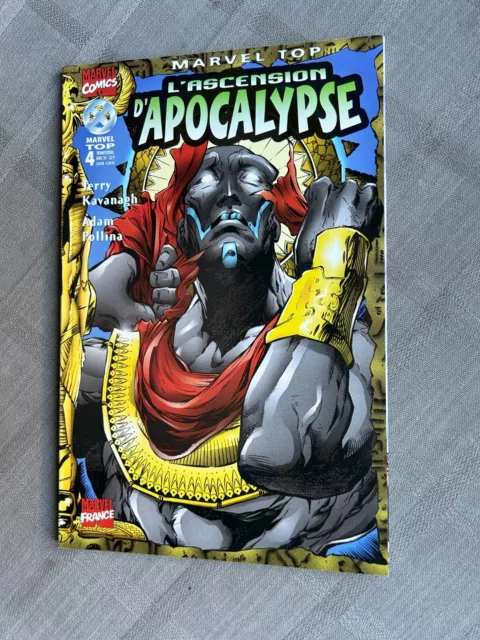 Marvel Top No ° 4 ASCENSION D'Apocalypse France 1997 IN Very Good Condition