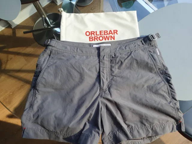 Orlebar Brown Setter Swim Shorts Gray Size 30 US