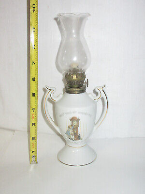 Vintage Holly Hobbie preowned Handled Mini Oil Lamp              (HH3)