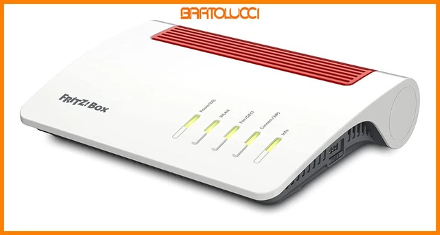 AVM FRITZ!BOX 7590 AX Edition International Modem Router Wi-Fi 6 Dual ...