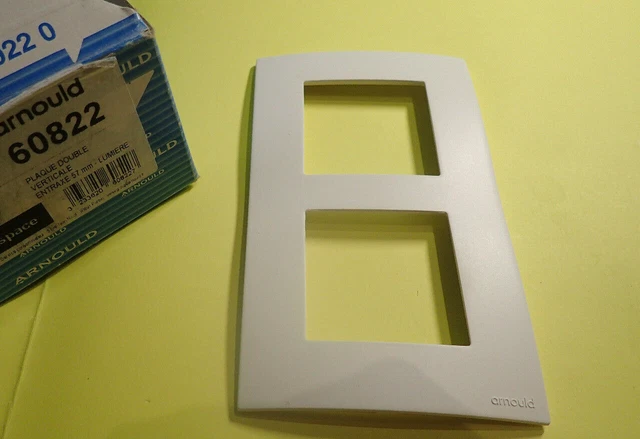 Plaque Triple Arnould ESPACE 60882 - Entraxe 71mm - Neuf Sans Emballage Carton