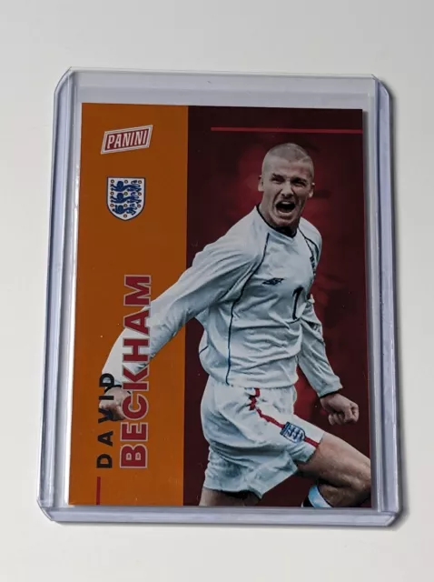 Panini National 2022 David Beckham England Man Utd Orange /199