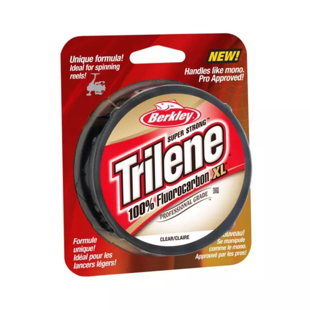 Berkley NEW Trilene XL 100% Fluorocarbon - 50M SPOOL