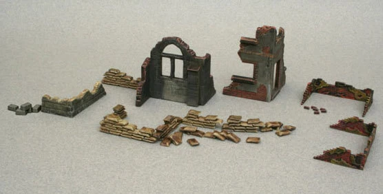 Royal Model RM260 - 1:3 5 Européen Storehouse Ruin-Part 2