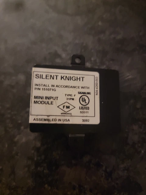 SILENT KNIGHT SD500-MIM Mini Input Module $50.00 - PicClick