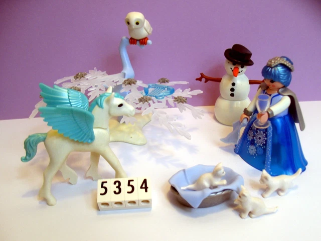 PLAYMOBIL Princesse Et Poulain Ailé PLL71802 - Set Avec Pégase Et Accessoires - Dès 3 Ans