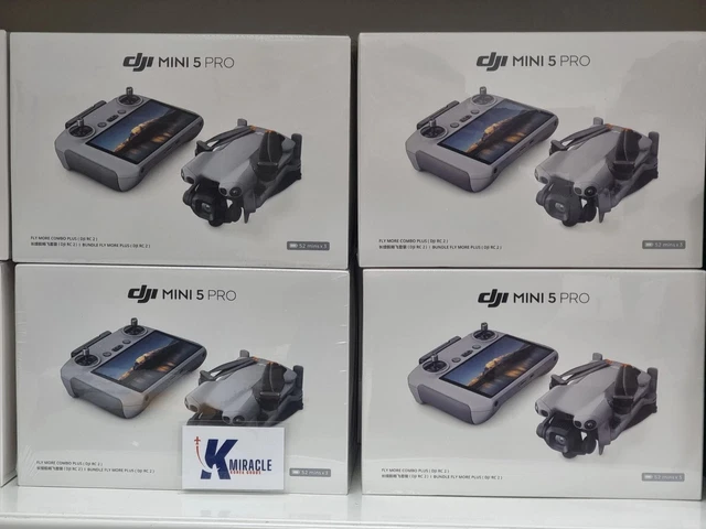 DJI MINI 5 PRO Fly More Combo Plus (DJI RC 2) / US Duty Incl. / Brand ...