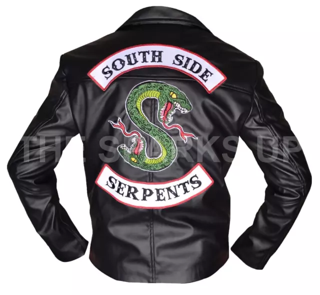 MENS RIVERDALE SOUTHSIDE Serpents Club Jughead Jones Embroidery