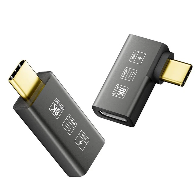 Cavo Y Splitter USB C OTG 0.3M,Adattatore Prolunga 1 Tipo C Maschio a 2
