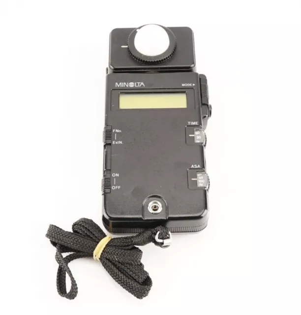 Exc Minolta Flash Meter III Exposure Light meter from Japan