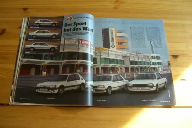 Autozeitung 12115) Peugeot 505 Turbo mit 155PS besser als...?