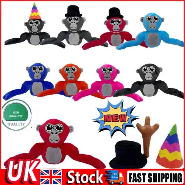 Wild Republic 22" Hanging Monkey Plush - Blue Stuffed Animal Toy, Realistic & Washable, Gift For Kids & Animal Lovers - View #3