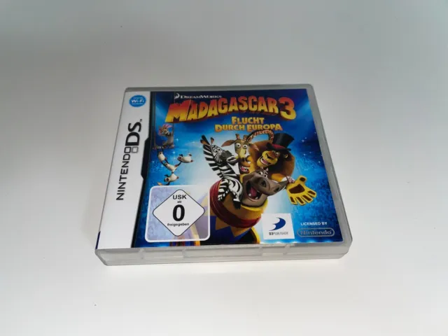 Madagascar 3 - Flucht durch Europa (Nintendo DS, 2012)