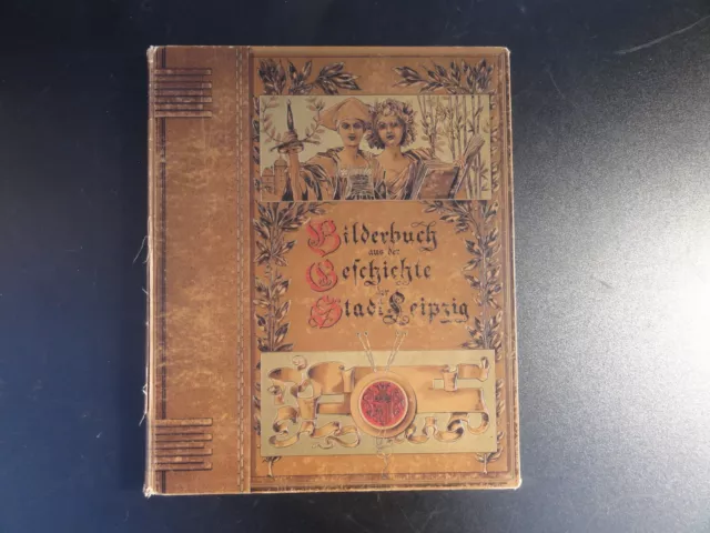 Bilderbuch Aus Der Geschichte Derstadt Leipzig 1897