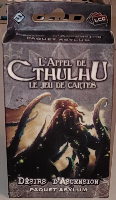 Jeu De Cartes L'Appel De Cthulhu : L'Ordre Du Crépuscule D'Argent - Extension, Neuf, Thème Horreur Lovecraftien