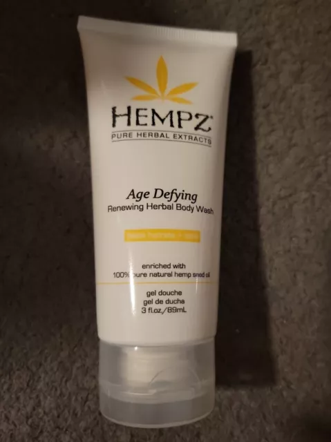 NEW & SEALED! HEMPZ AGE DEFYING RENEWING HERBAL BODY WASH Helps Hydrate & Tone NEW & SEALED! HEMPZ AGE DEFYING RENEWING HERBAL BODY WASH Helps Hydrate & Tone