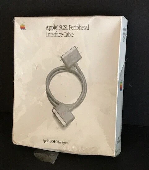 Apple SCSI Peripheral Interface Cable M0207 New Sealed