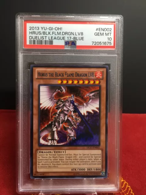 Yugioh Horus The Black Flame Dragon LV8 DR3-EN008 Ultra Rare LP (1)