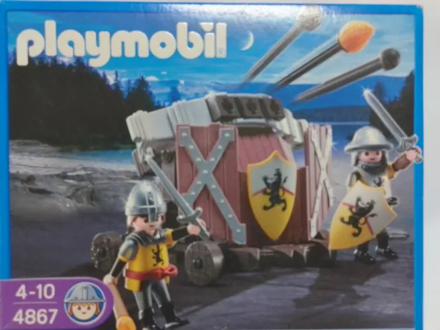 Playmobil Ersatzteile für 3 Fach Balliste  Löwenritter aus Set Nr 4867