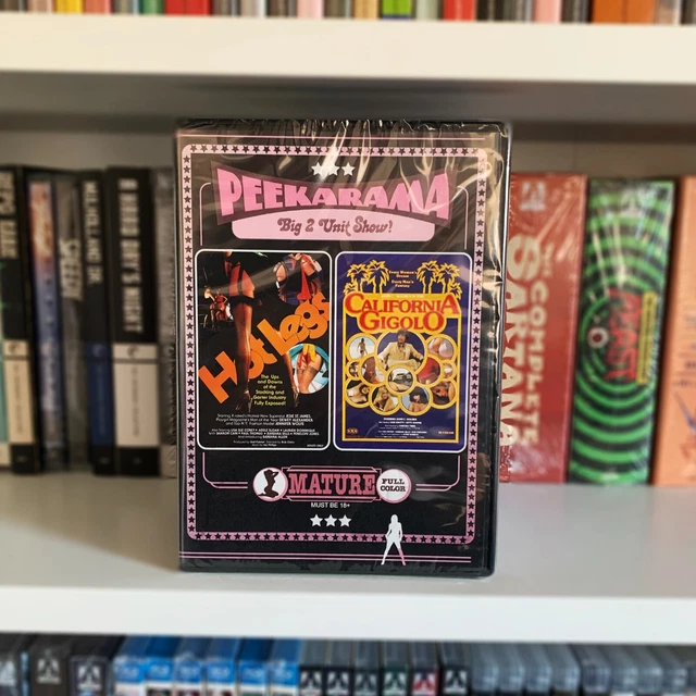 VINEGAR SYNDROME Peekarama DVD Double Hot Legs / California Gigolo