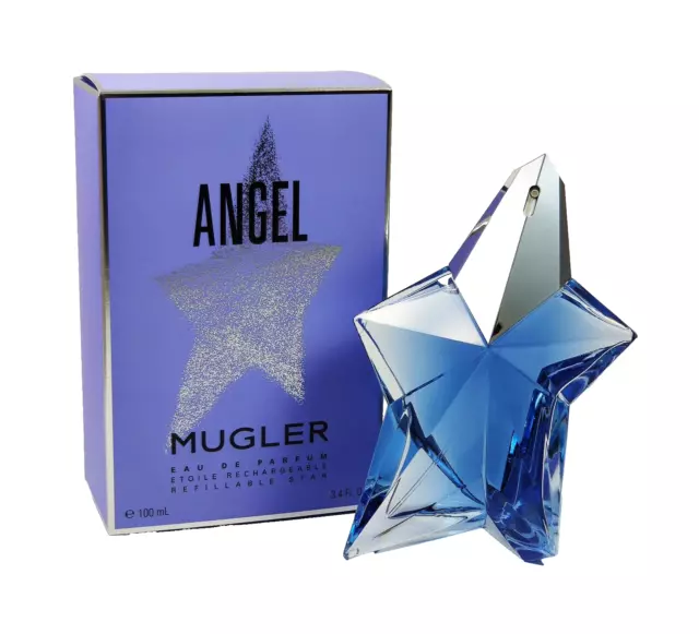 MUGLER ANGEL 100ml EDP Eau de Parfum Standing Star nachfüllbar NEU/OVP Folie