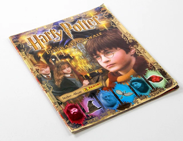 HARRY POTTER E La Pietra Filosofale Album Figurine Panini Completo da