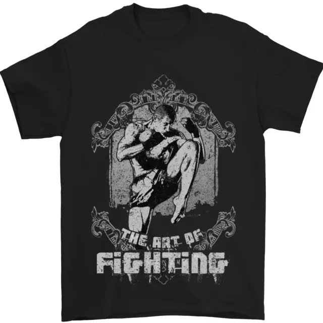 T-shirt da uomo The Art of Fighting MMA Muay Thai 100% cotone