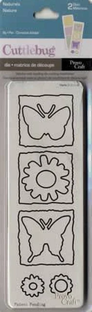 Cuttlebug - 2 troqueles - naturales