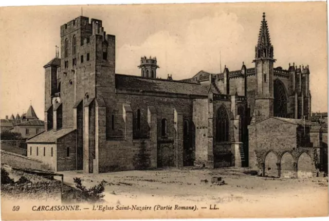 CPA CARCASSONNE-L'Église St-Nazaire (260871)