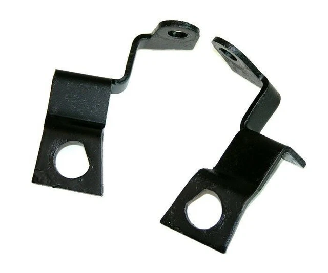 68 Gto Front Factory Disc Brake Flex Hose Bracket To Caliper Brake Lines Tube 2P
