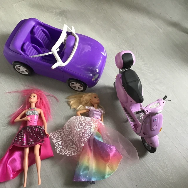 robe barbie arc en ciel
