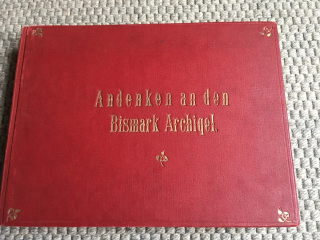 Orig Fotoalbum Bismarck Archipel Papua Neuguinea Kolonien 33 Fotografien ca 1890