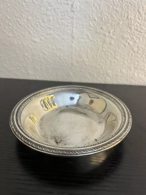 Vintage Sterling Silver Nancy Lee  Plate rare