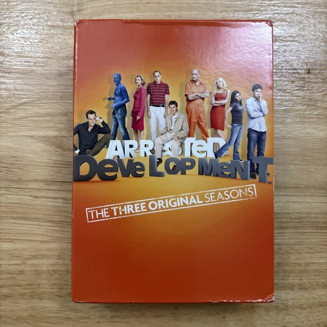 ARRESTED DEVELOPMENT THREE Original Seasons (DVD, 2013, Disc