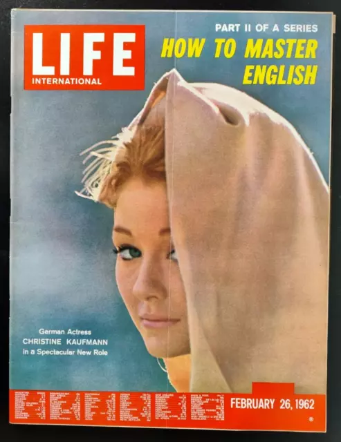 Life 1962 Christine Kaufmann Taras Bulba Il Magnifico Yul Brynner