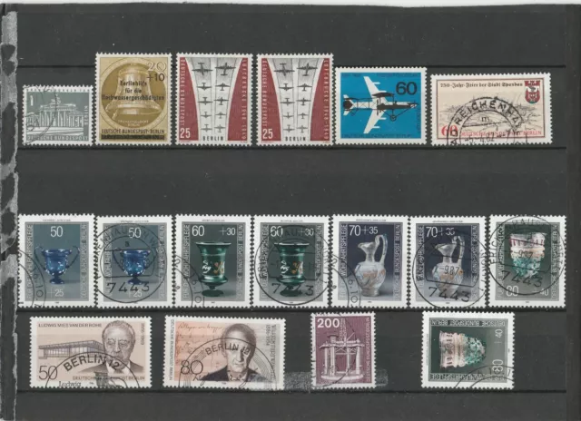 Lot Berlin Briefmarken postfrisch und gestempelt ab 1949