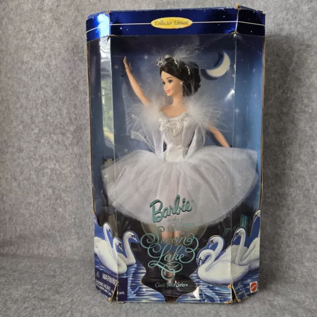 Barbie Swan Lake Queen 97 Mattel Classic Ballet Series 18509 Collector Box Wear