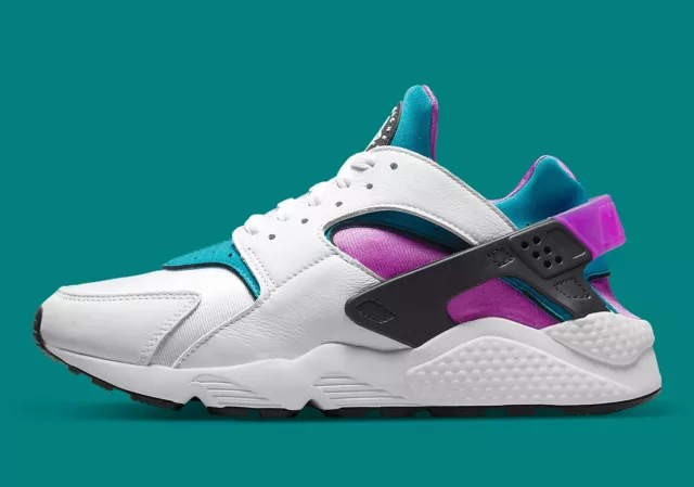 NIKE AIR HUARACHE White Black Aquatone Blue Magenta Purple DD1068 103 Mens Size 74.97 PicClick