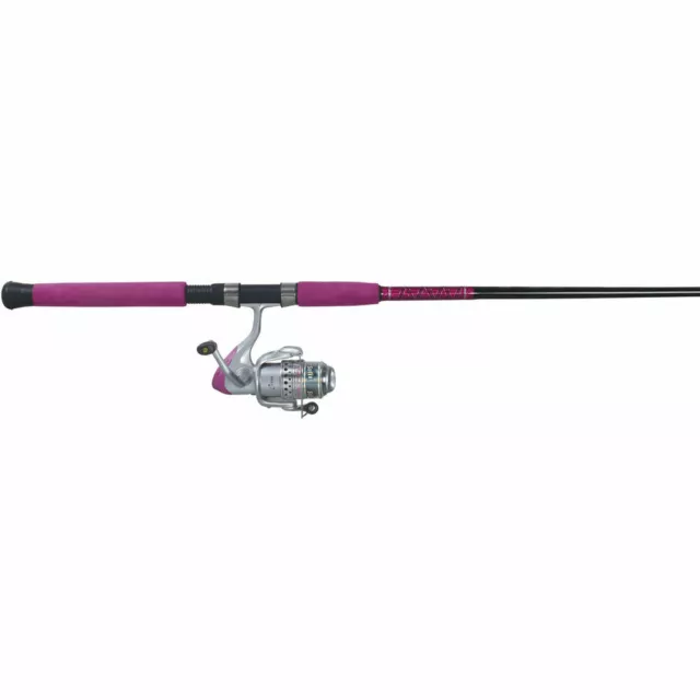 NEW RAPALA Femme Fatale Pink 662SPL Light Spin Rod & Reel Combo 2 Piece 3-5 kg