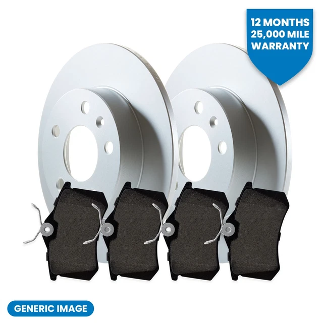 REAR BRAKE DISCS & Pads Service Kit Braking System Fits Seat VW Skoda